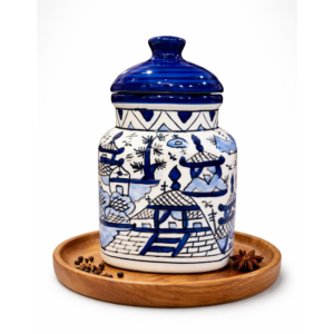 Premium Ceramic Storage Jar (1000ML / 1Kg)