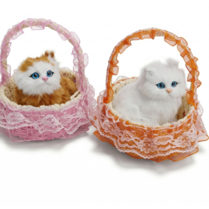 Cat with Basket